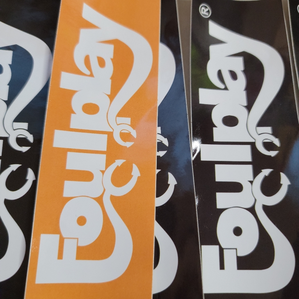 Foulplay stickers
